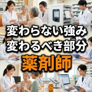 現役薬剤師として感じる「変わらない強み」と「変わるべき部分」