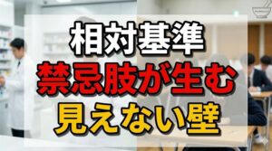 相対基準と禁忌肢が生む見えない壁