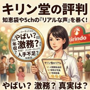 知恵袋や5chでのキリン堂のリアルな声