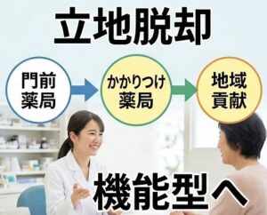 立地依存から機能型への移行