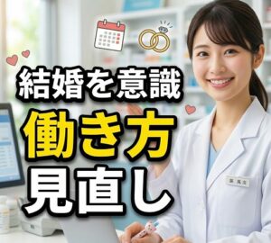 結婚を意識した働き方の見直し