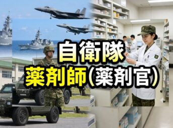 自衛隊薬剤師（薬剤官）の仕事内容や年収と採用試験を解説