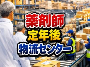 薬剤師が定年後に物流センターで働く転職の実態と注意点