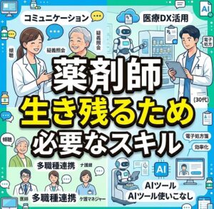 薬剤師として生き残るために必要なスキル