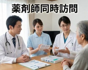 薬剤師の同時訪問に関する新たな評価
