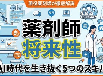 薬剤師の将来性は楽観できない？厚労省データと生き抜くスキル