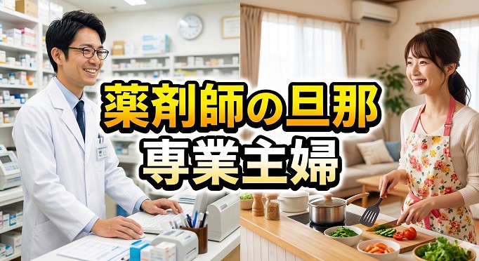 薬剤師の旦那を持つと専業主婦になれるのか？