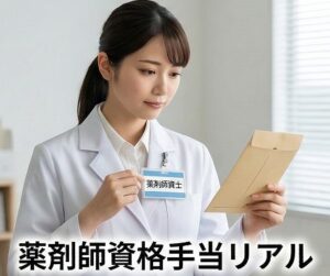 薬剤師資格手当は「お小遣い程度」というリアル