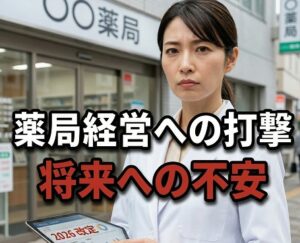 薬局経営への打撃と将来への不安