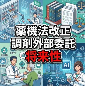 薬機法改正と調剤外部委託——薬局の形が変わる