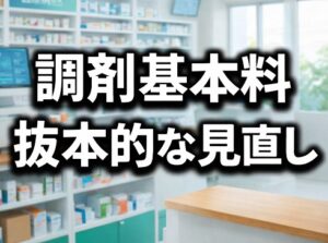 調剤基本料の抜本的な見直し