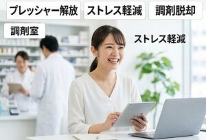 調剤業務のプレッシャーから解放
