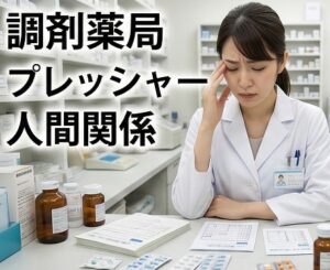 調剤薬局：地域医療の中心としてのプレッシャーと人間関係