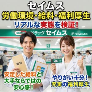 セイムスの労働環境・給料・福利厚生