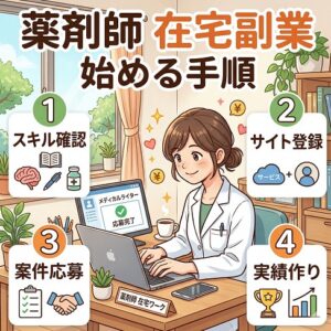 在宅副業を始めるための手順