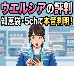 知恵袋・5chで見るウエルシアの評判